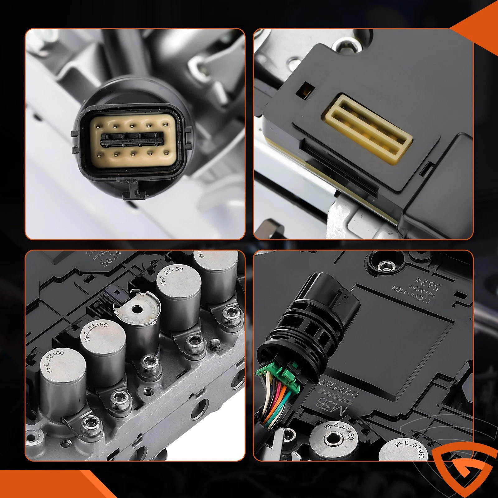 31705-X132B Valve Body 31705-X985B TCM Fits For 14-15 Infinity Q50 3.7L RE7R01A