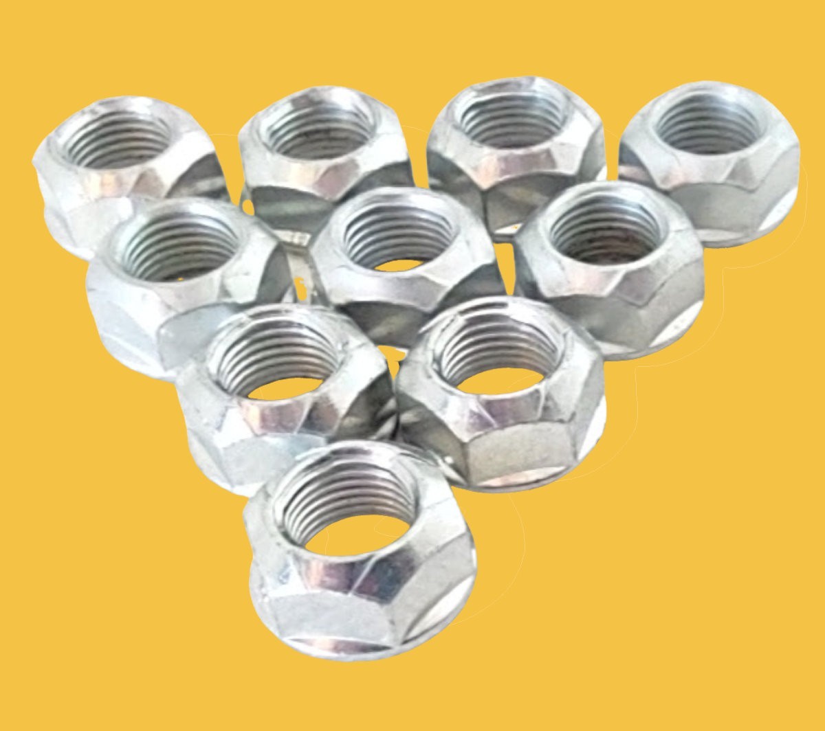 Ford Transmission Torque Converter Nut 6R60 6R75 6R80 6R140 M10 x 1.0 (10 pack)