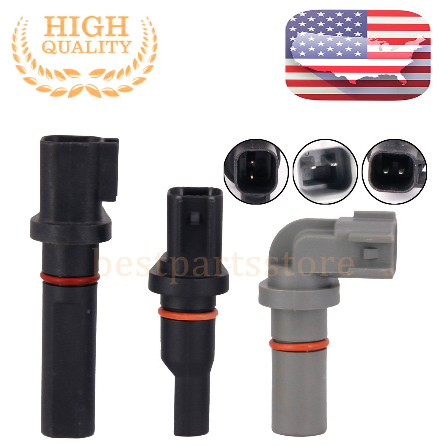 3x DPS6 6DCT250 Transmission Speed Sensors For Ford Focus Fiesta AE8P7H103A AE8P
