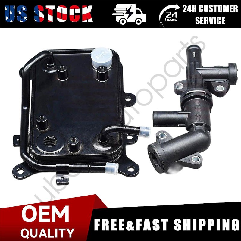 NEW Transmission Oil Cooler & Valve For Sonata Santa Fe Sorento 2.4 3.3