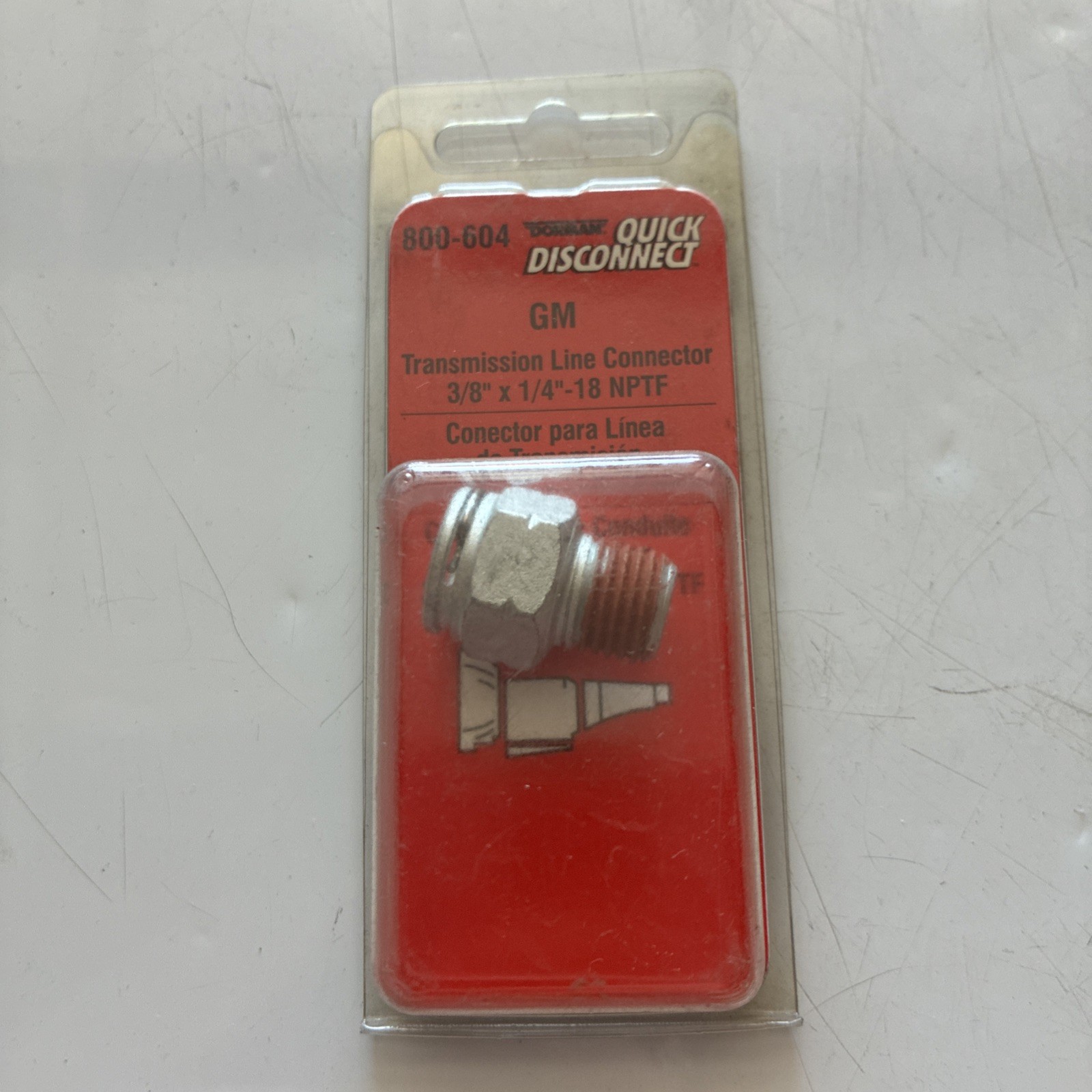 Dorman 800-604 Quick Disconnect Transmission Line Connector Steel Fitting Clip