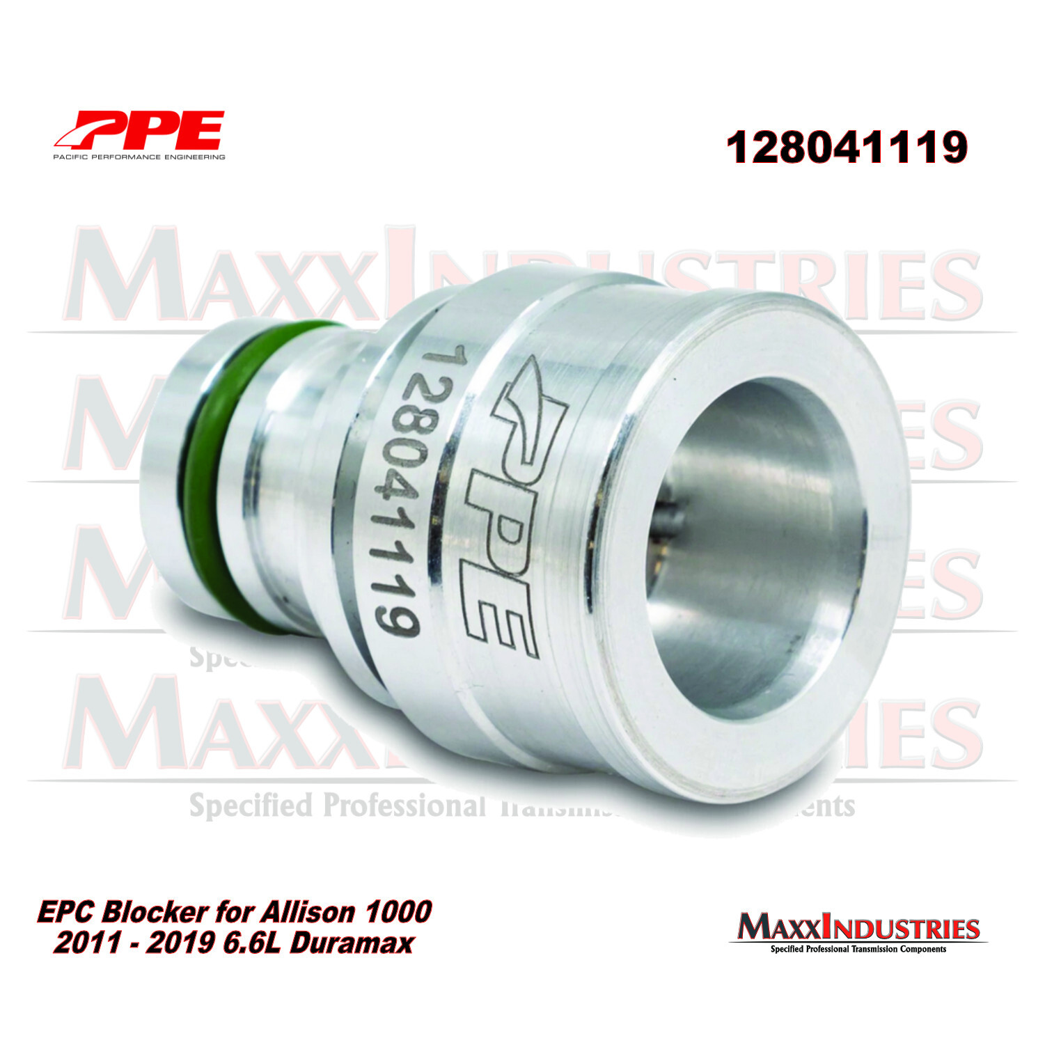 Duramax Allison 1000 Performance EPC Blocker 2011-2019 GM 6.6L PPE 128041119