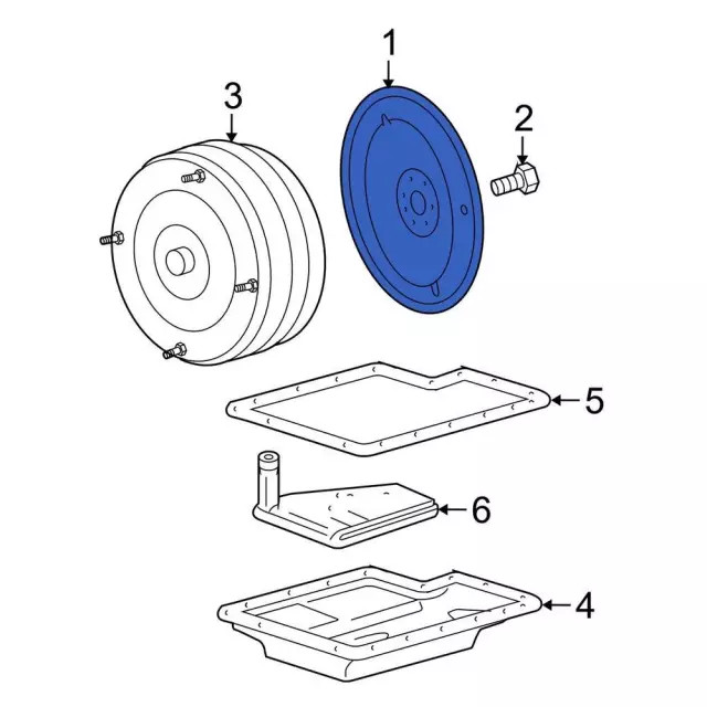 Genuine Ford Automatic Transmission Flex-Plate 4W7Z6375AA