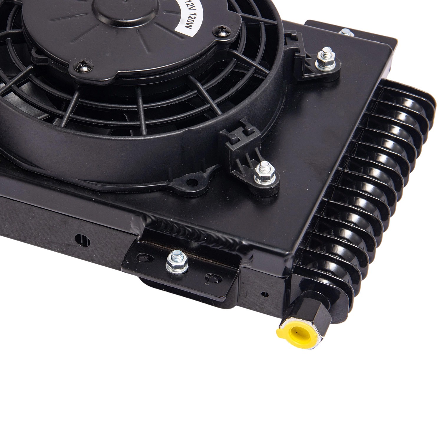 LPD47391 Aluminum Transmission Oil Cooler & Shroud Fans For GVW Max 40,000 40K