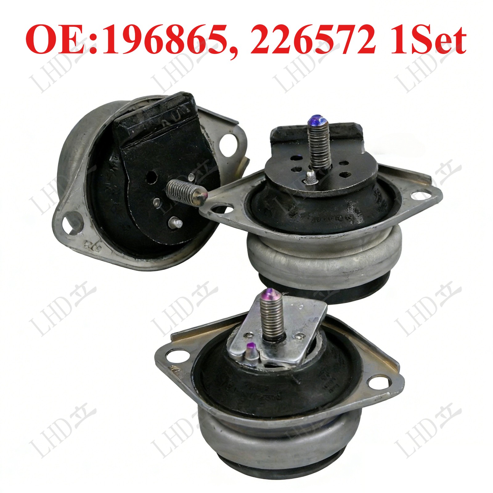 1Set Engine & Transmission Mount kit For Maserati Quattroporte GT GC，
