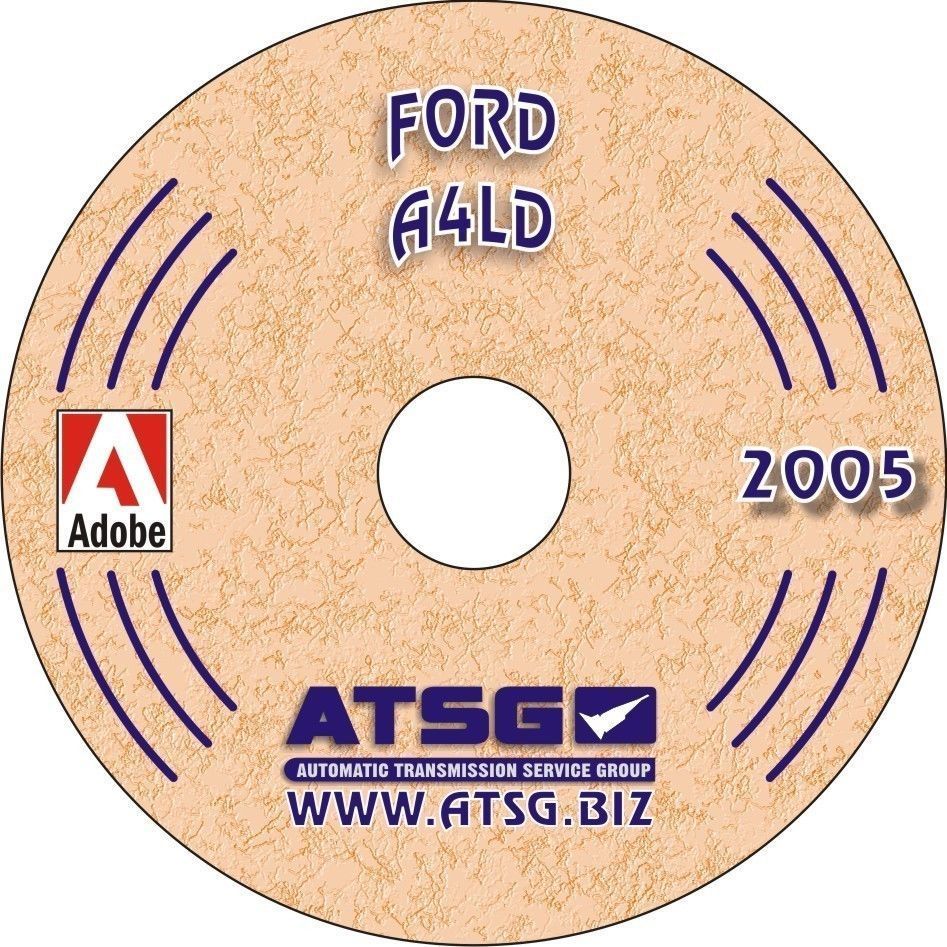 Fits Ford A4LD Transmission ATSG Rebuild Instruction Service Tech Manual 1985-95