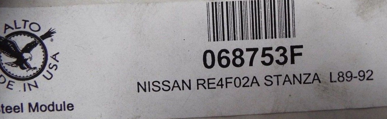 . FOR NISSAN STANZA RE4FO2A transmission steel plates kit 89-92