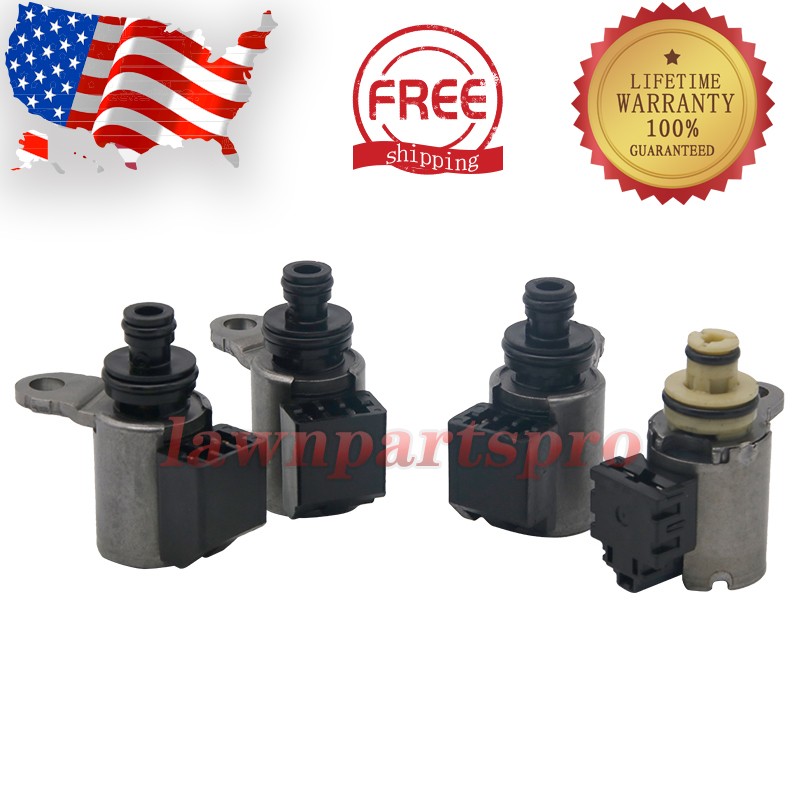 4PCS CVT Transmission Solenoid Kit JF011E/RE0F10A/F1CJA FOR Altima Dodge 2007-12