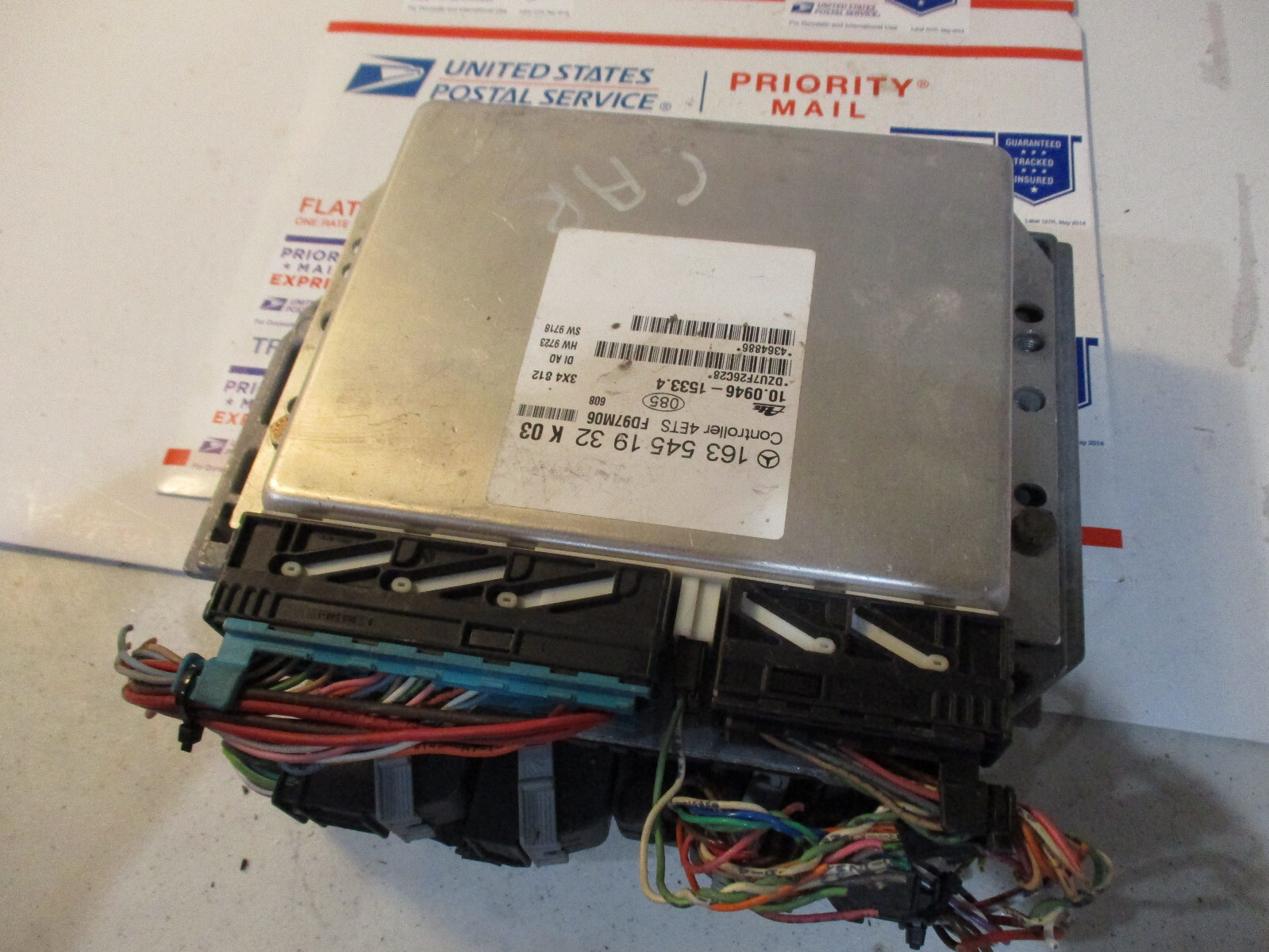 🚘 1998 ML320 COMBO ECU CONTROL UNIT BOSCH ENGINE MODULE ECM TESTED POWER PCM