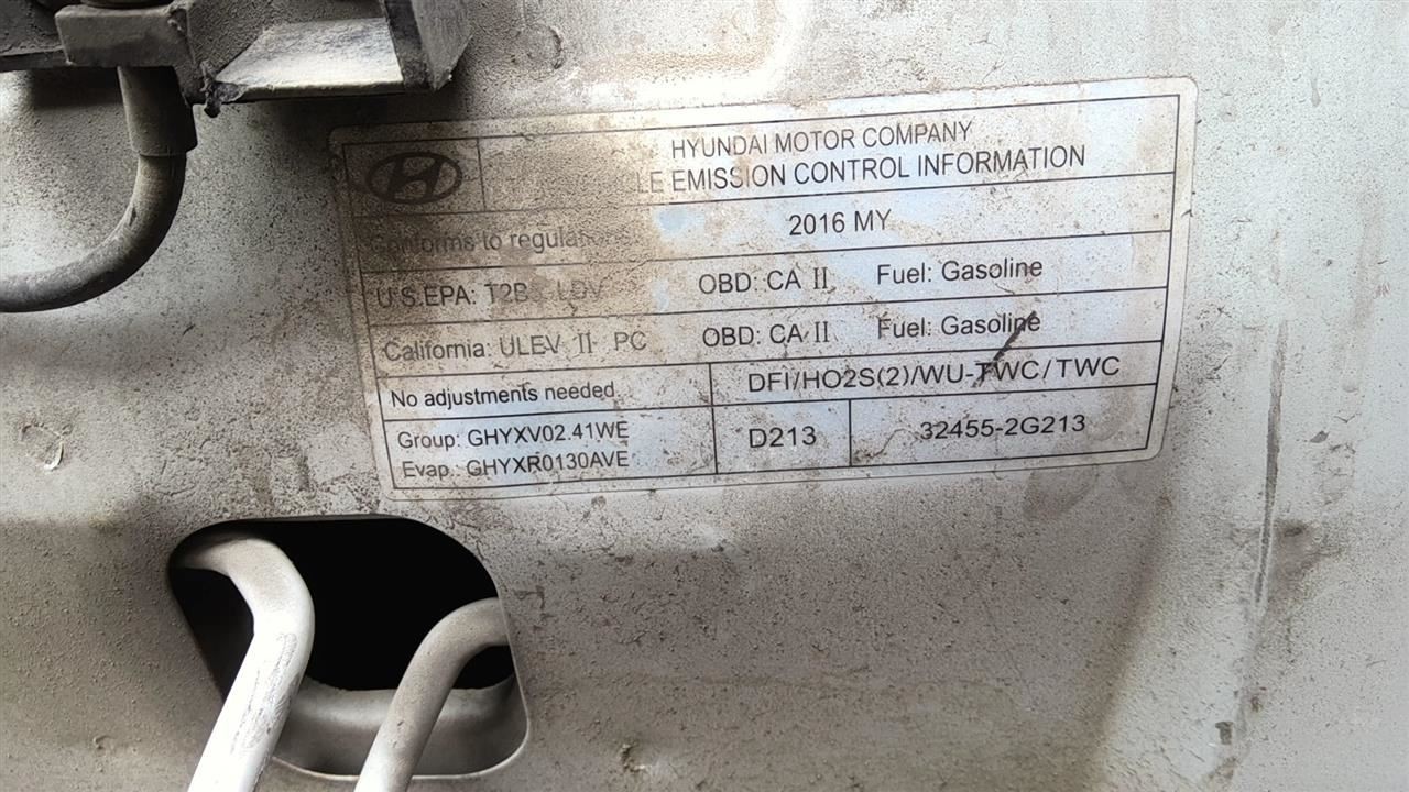 2015 – 2016 Hyundai Santa Fe Automatic Transmission SWB Sport 2.4L FWD
