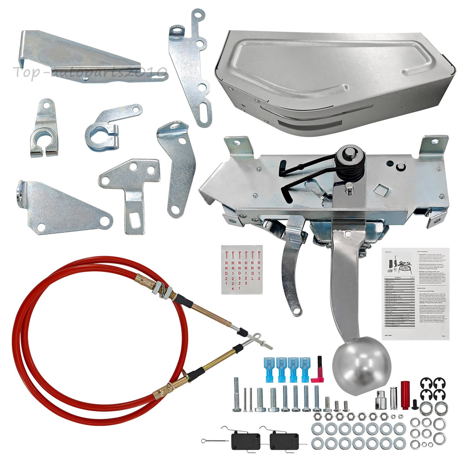 For B&M 80842 Pro Ratchet Automatic Shifter for 3 & 4 Speed Transmission NEW US