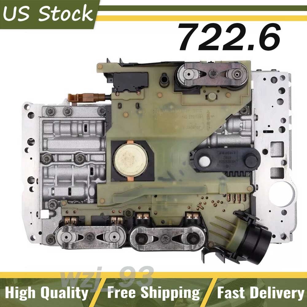 For Chrysler Jeep 722.6 Transmission Valve Body Solenoid w/ Conductor Plate TCU