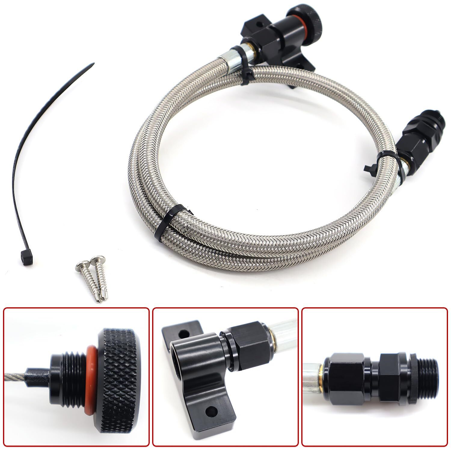 22200 Auto Transmission Fluid Locking Dipsticks For 2010-2017 Ford F-150
