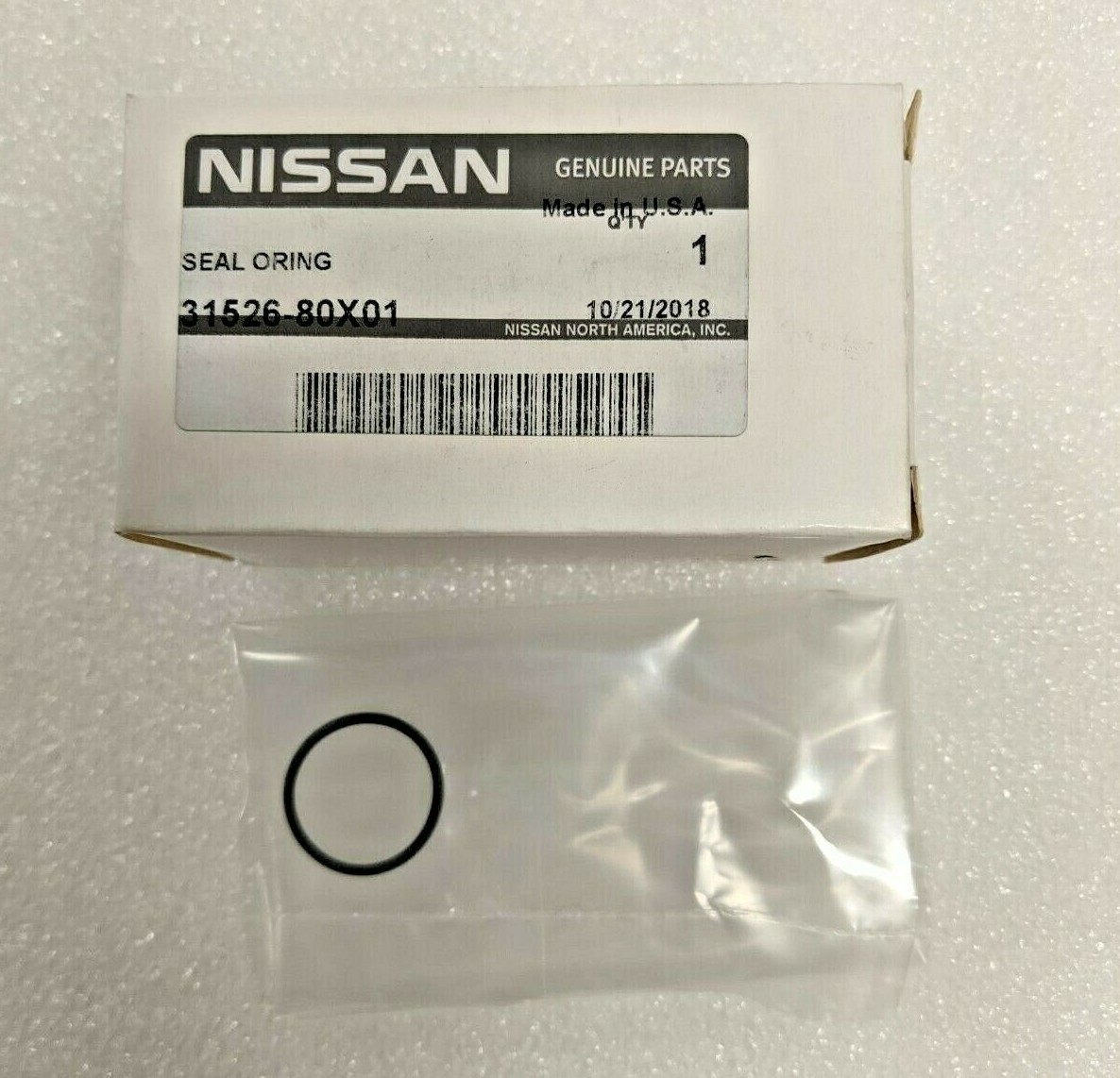 GENUINE OEM Nissan Infiniti O-Ring Seal for Input Shaft Assy (31526-80X01)