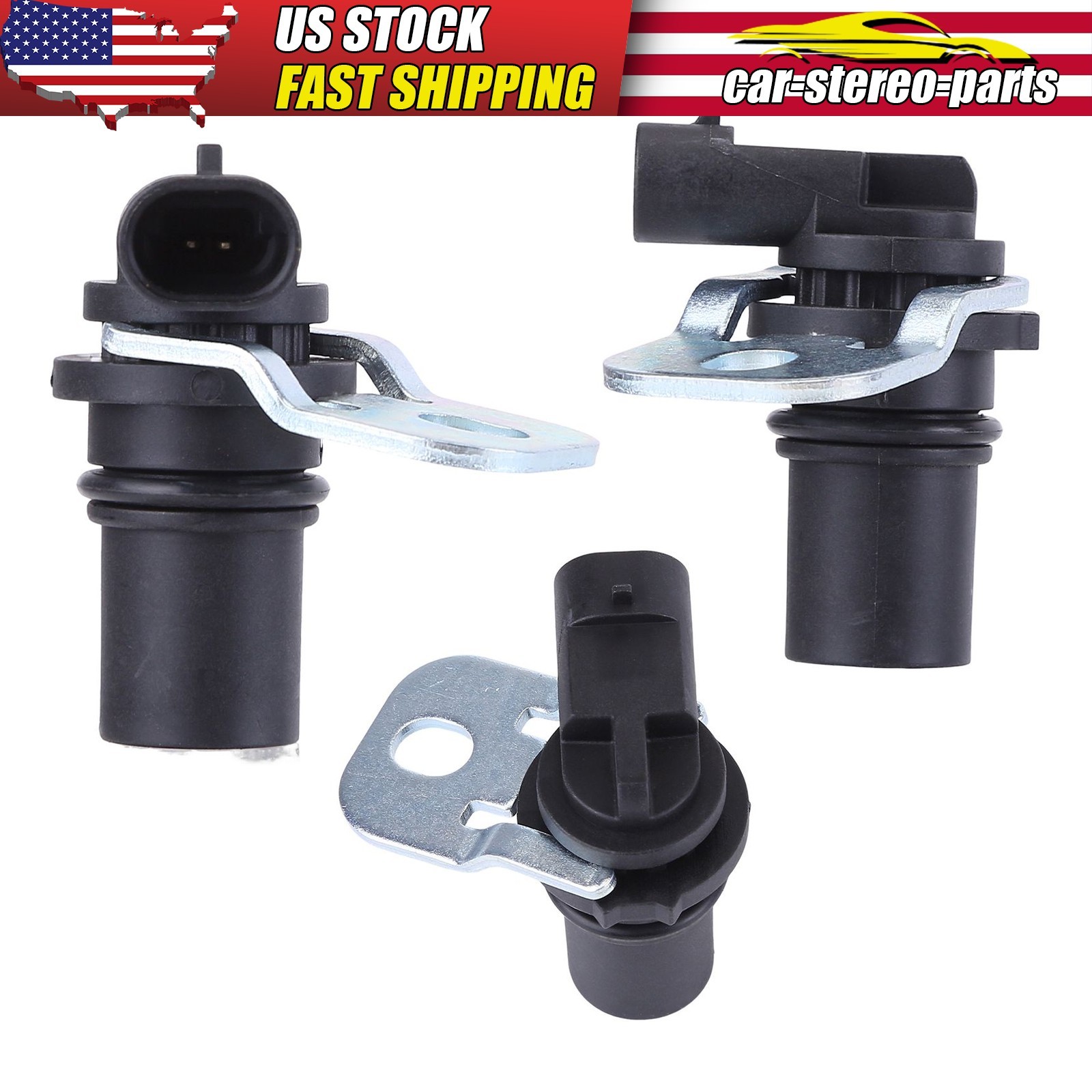 3Pcs 29536408 ABS Wheel Speed Sensors For GMC Duramax Chevrolet Silverado