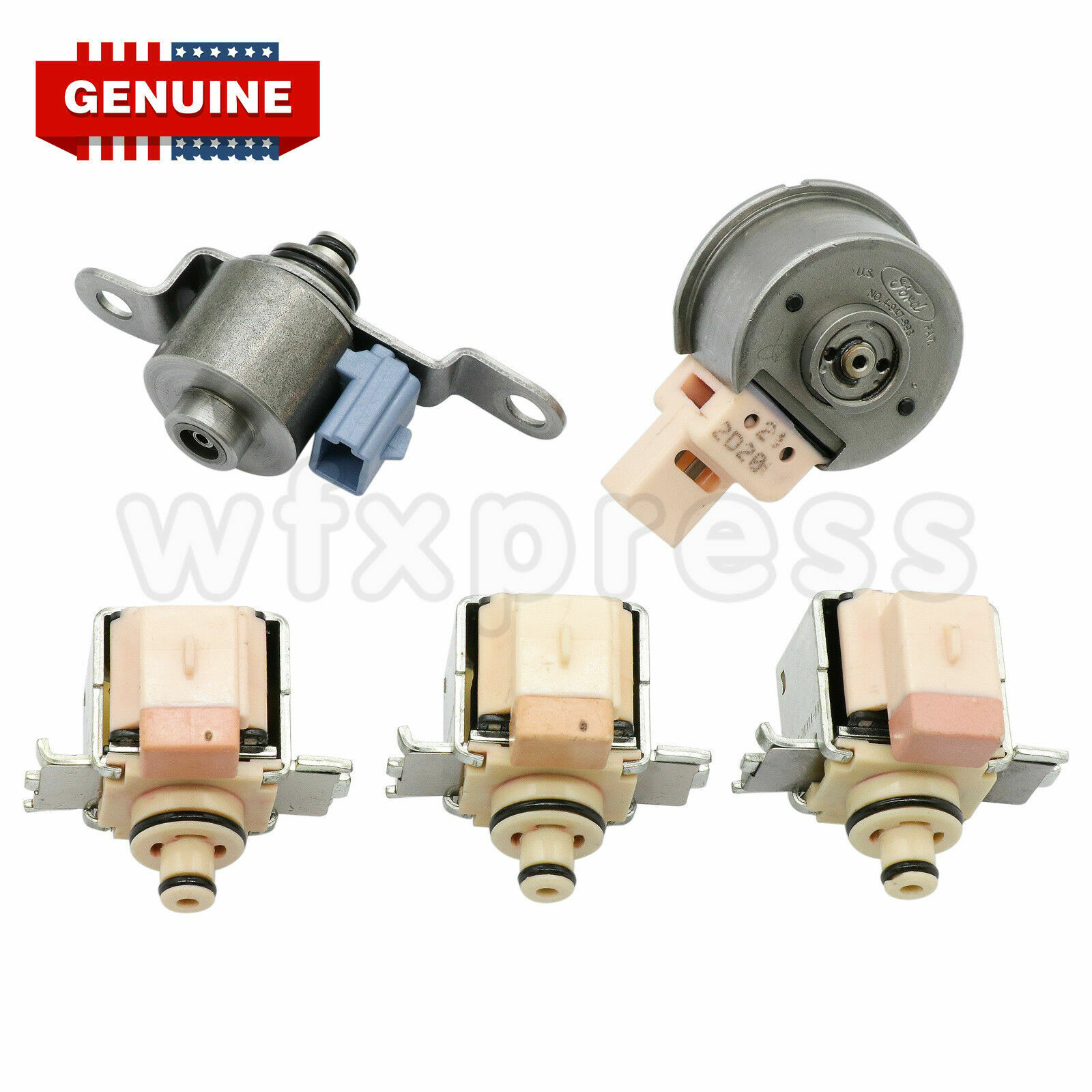 Transmission Solenoid Kit Shift TCC EPC AXODE For 97 UP FORD AX4S AX4N 4F50N OEM
