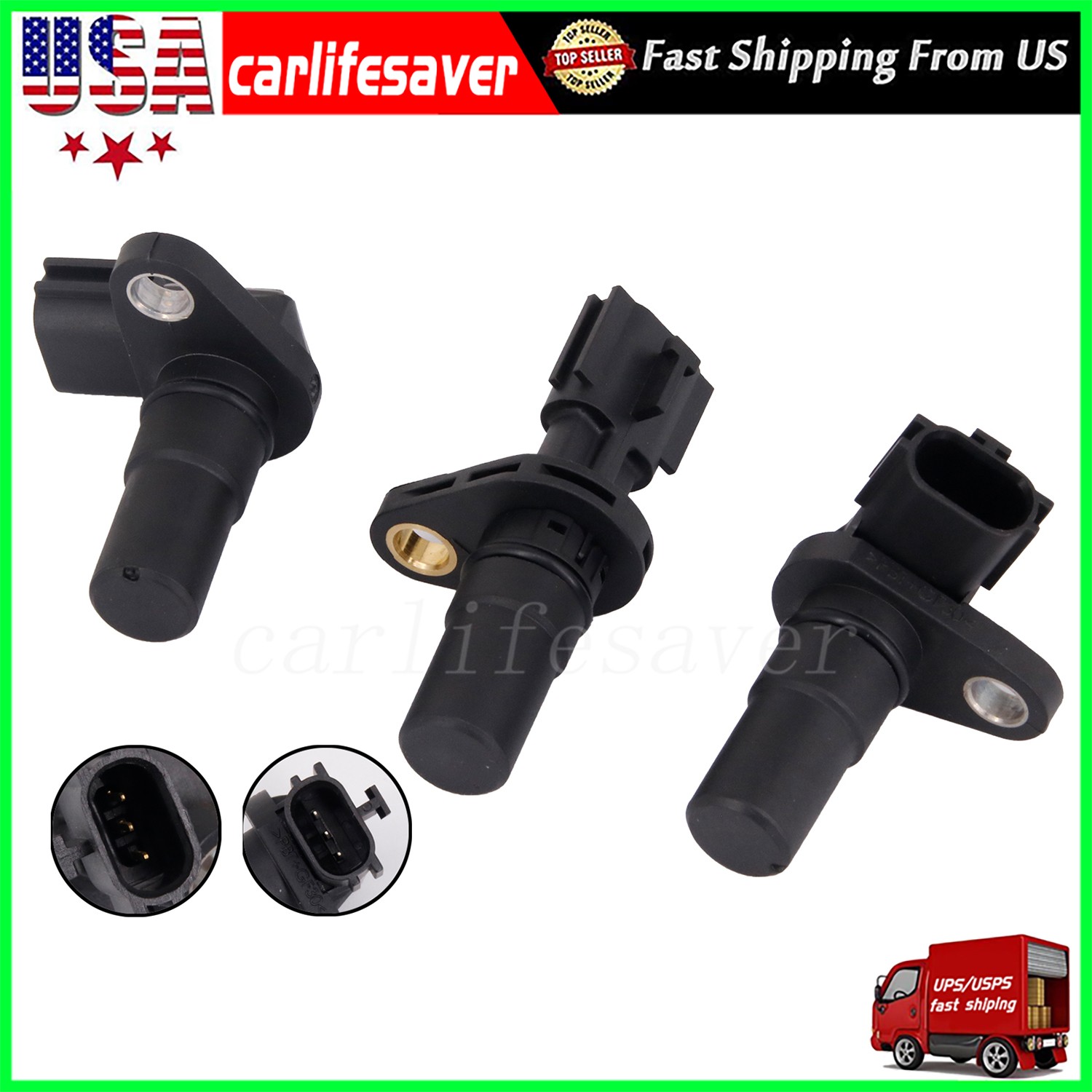 3/SET Input Output Speed Sensor CVT CVT7 RE0F11A for Nissan Altima Cube Infiniti