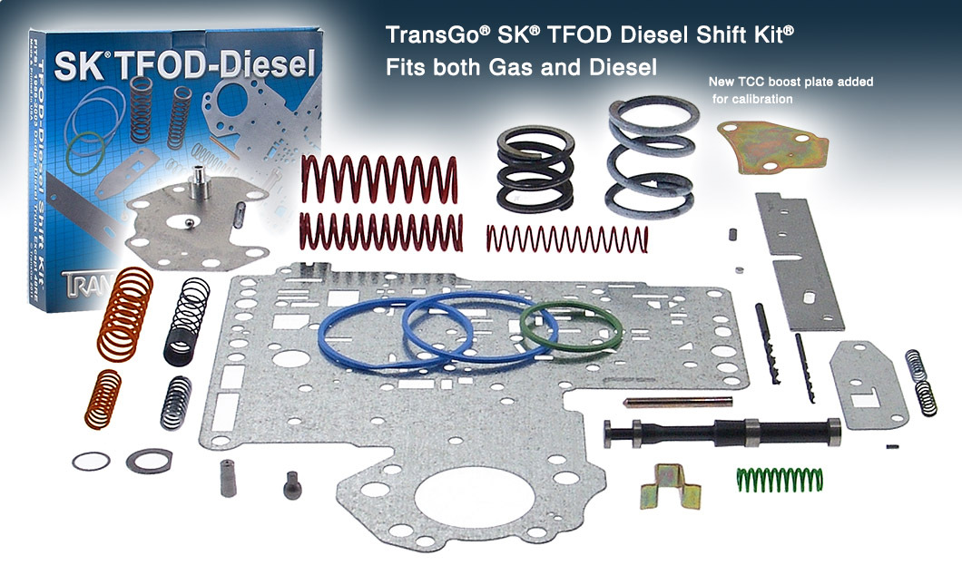 Fits Dodge Ram A518 46RE TRANSGO Shift Kit RH 47RE RH 88-03 SK TFOD-DIESEL