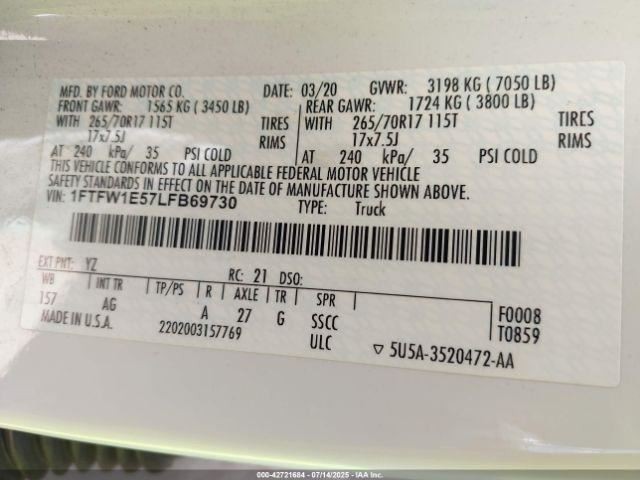 Transfer Case Electronic Shift On The Fly Fits 15-20 FORD F150 PICKUP 2155773