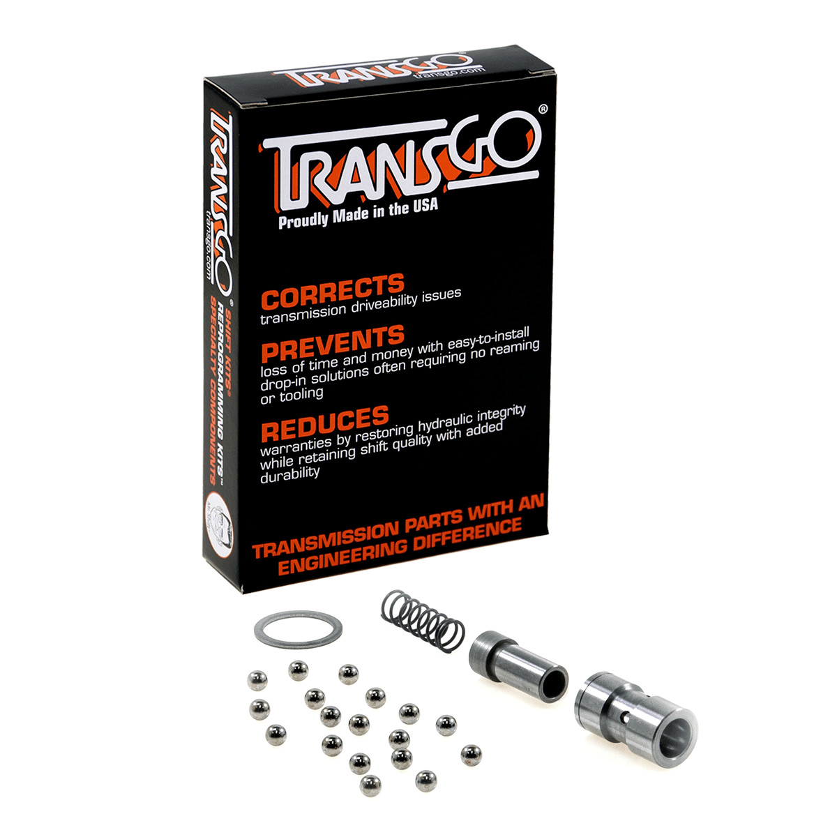 Transgo JF010E/RE0F09A Jatco CVT Flow Control Valve Repair Kit 02-ON(JF010E-FC)*