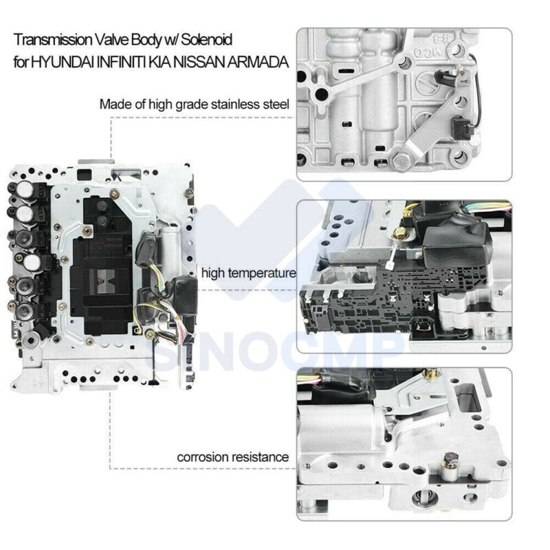 RE5R05A Valve Body Solenoid TCM For Nissan Xterra Pathfinder Armada 0260550002