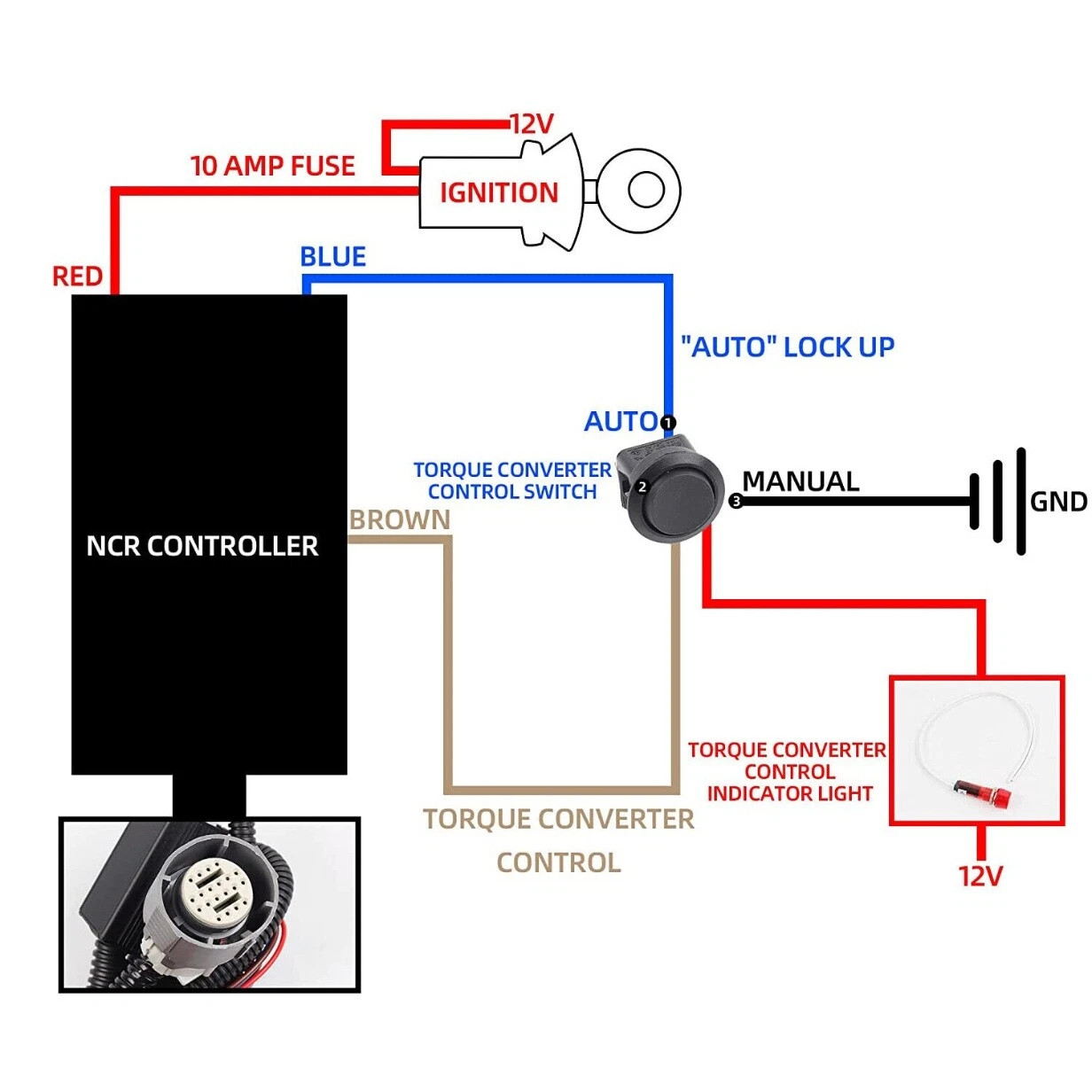 New 4L80E NCR80E Stand Alone Controller Full Manual Shift Conversion Controller