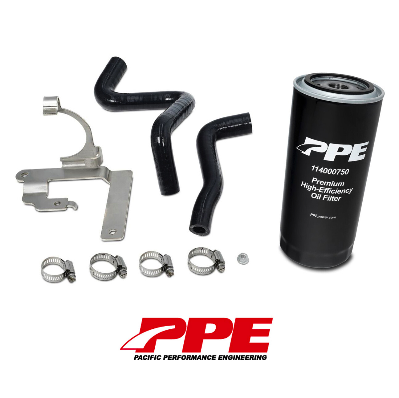 PPE Deep Oil Filter/Fuel Coolant Pump Relocation Kit For 2020+ 6.6L L5P Duramax