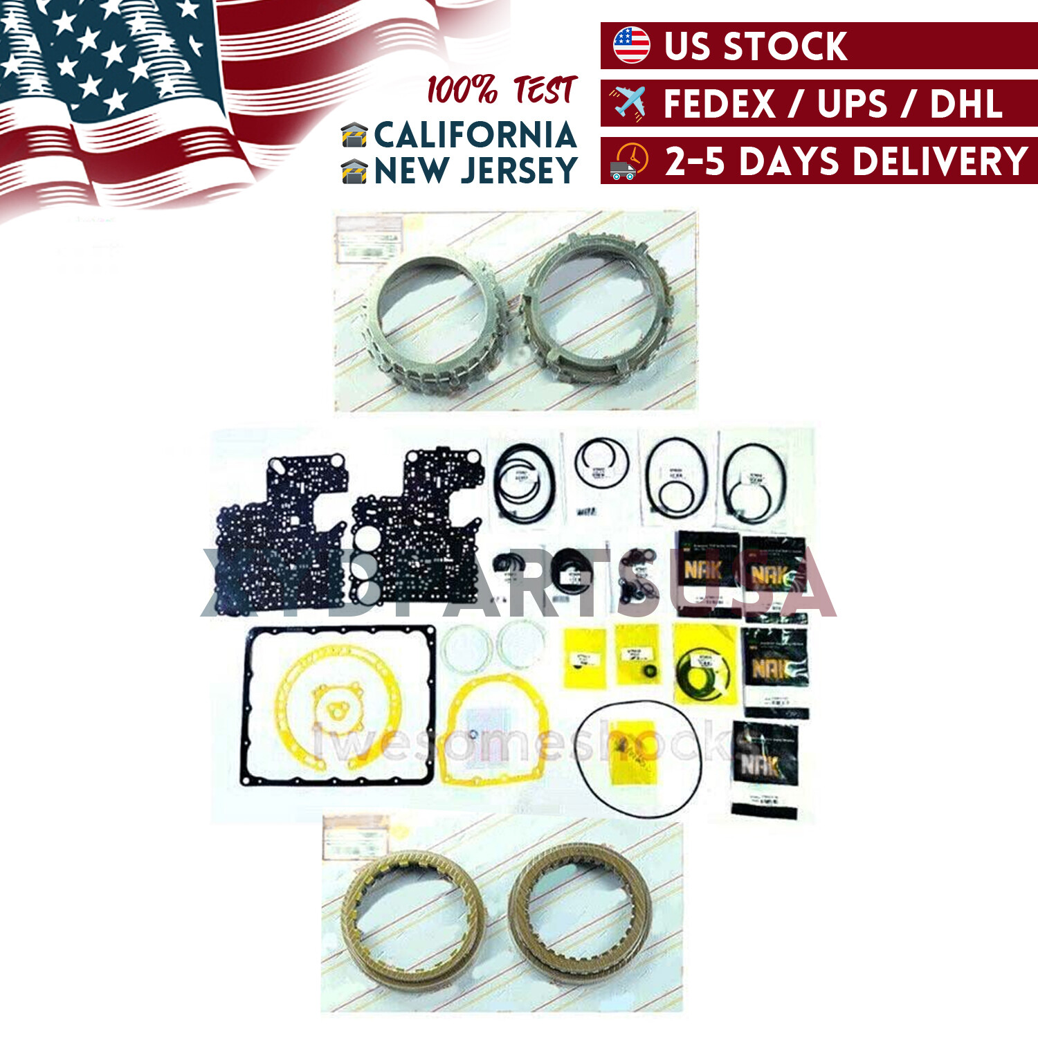RE4R01A Transmission Gearbox Master Rebuid Kit Overhaul For NISSAN PATHFINDER