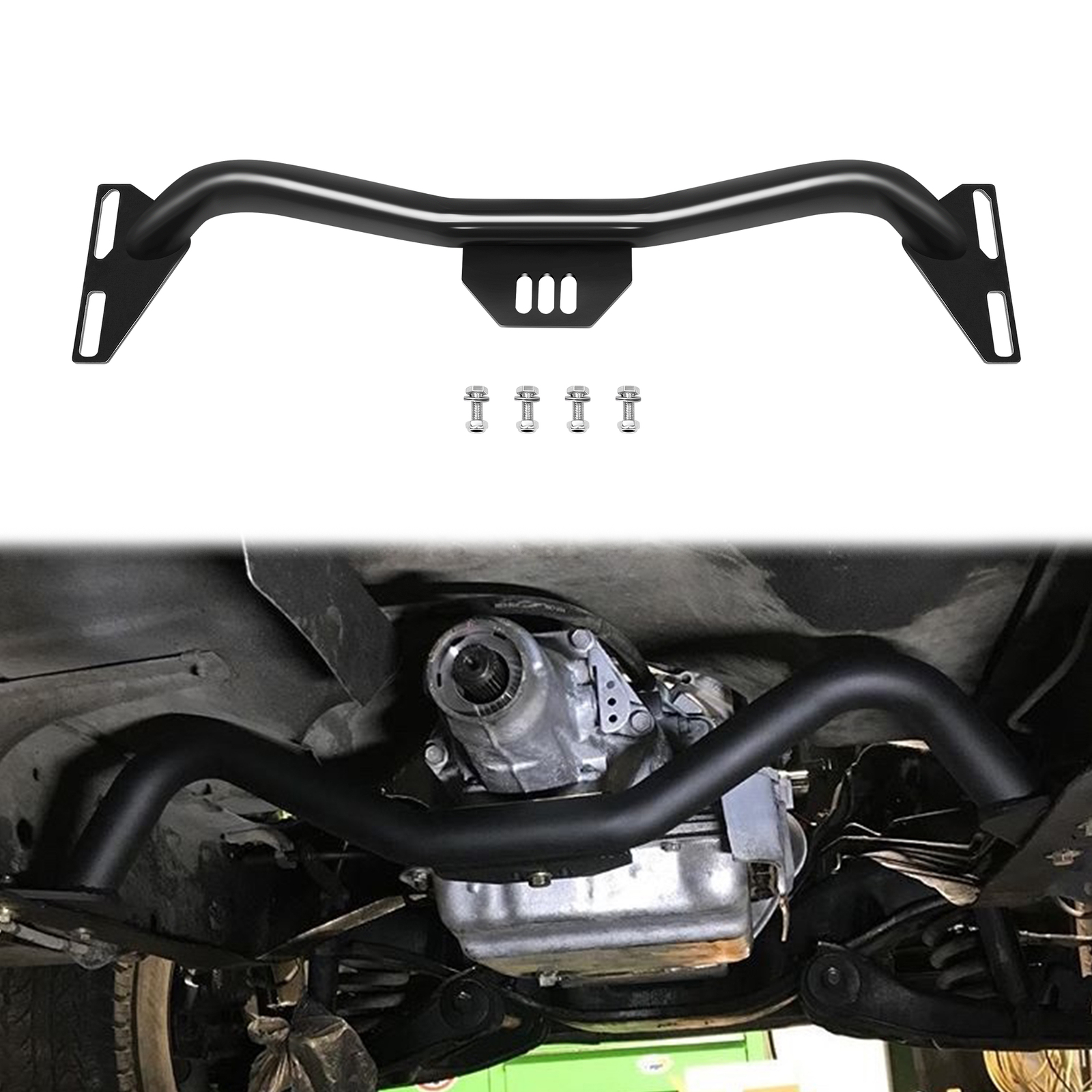 For 63-87 Chevy / GMC C10 2WD Trucks Adjustable Transmission Crossmember