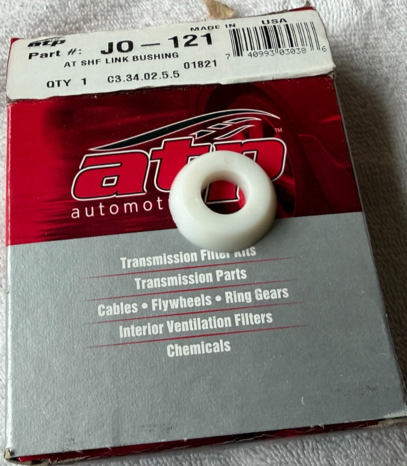 NEW!!! ATP (Automatic Transmission Parts Inc.) JO121 AT. Shift Link Bushing