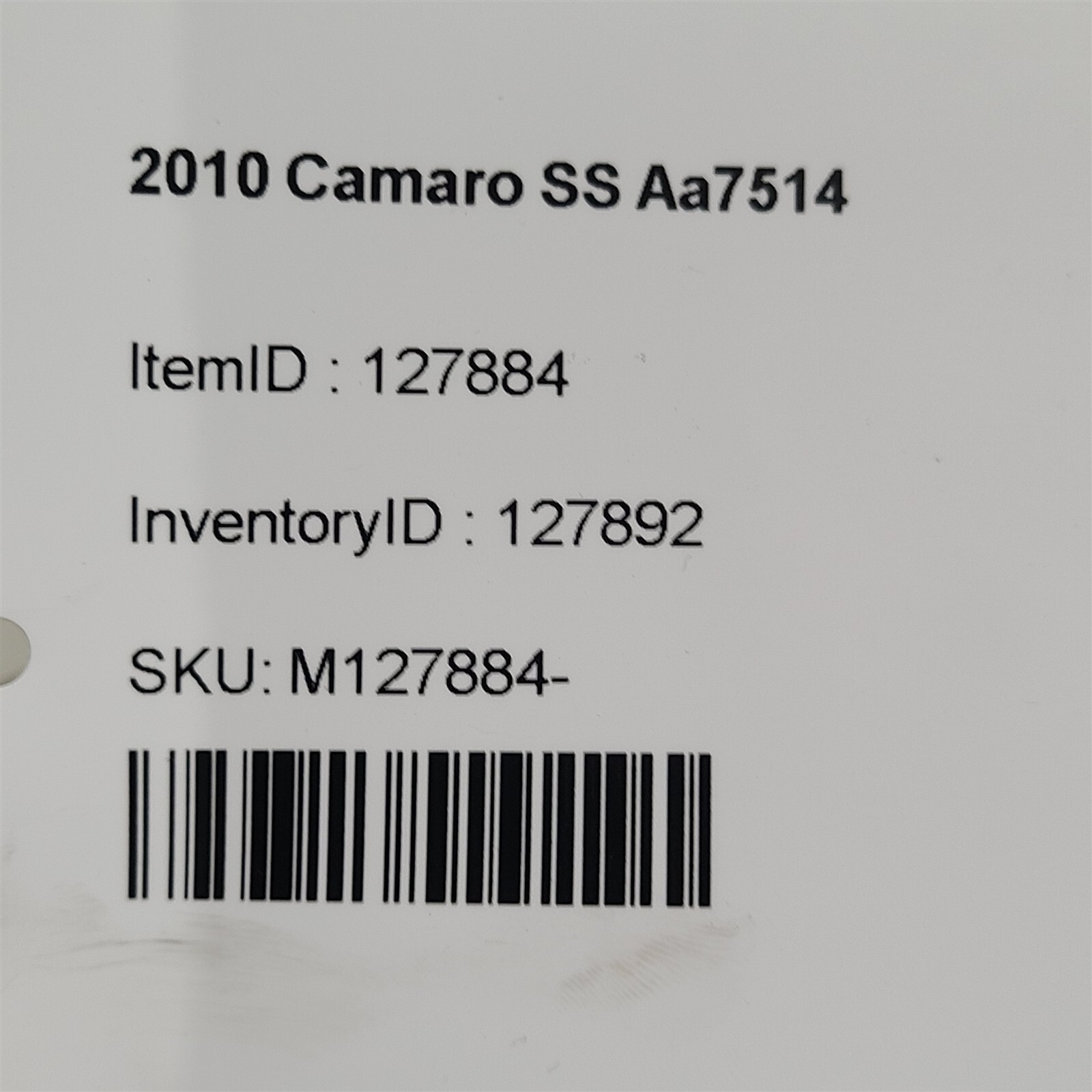 10-15 Camaro SS Automatic Transmission Crossmember Mount Bracket Aa7514