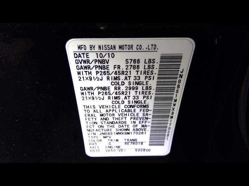 Transfer Case Automatic Transmission 5.0L Fits 09-13 INFINITI FX SERIES 649294