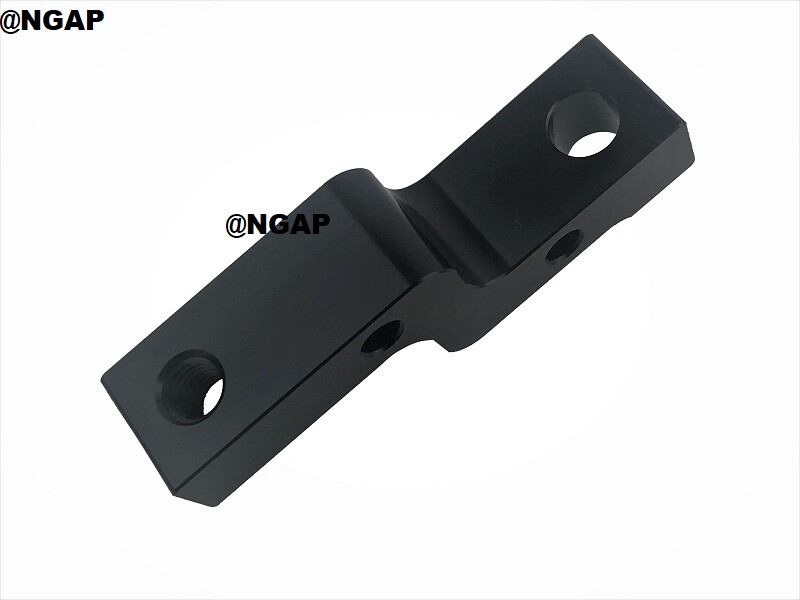 Black LS Swap Transmission Dipstick Adapter Bracket TH350 400 4L60E 700R4 2004R