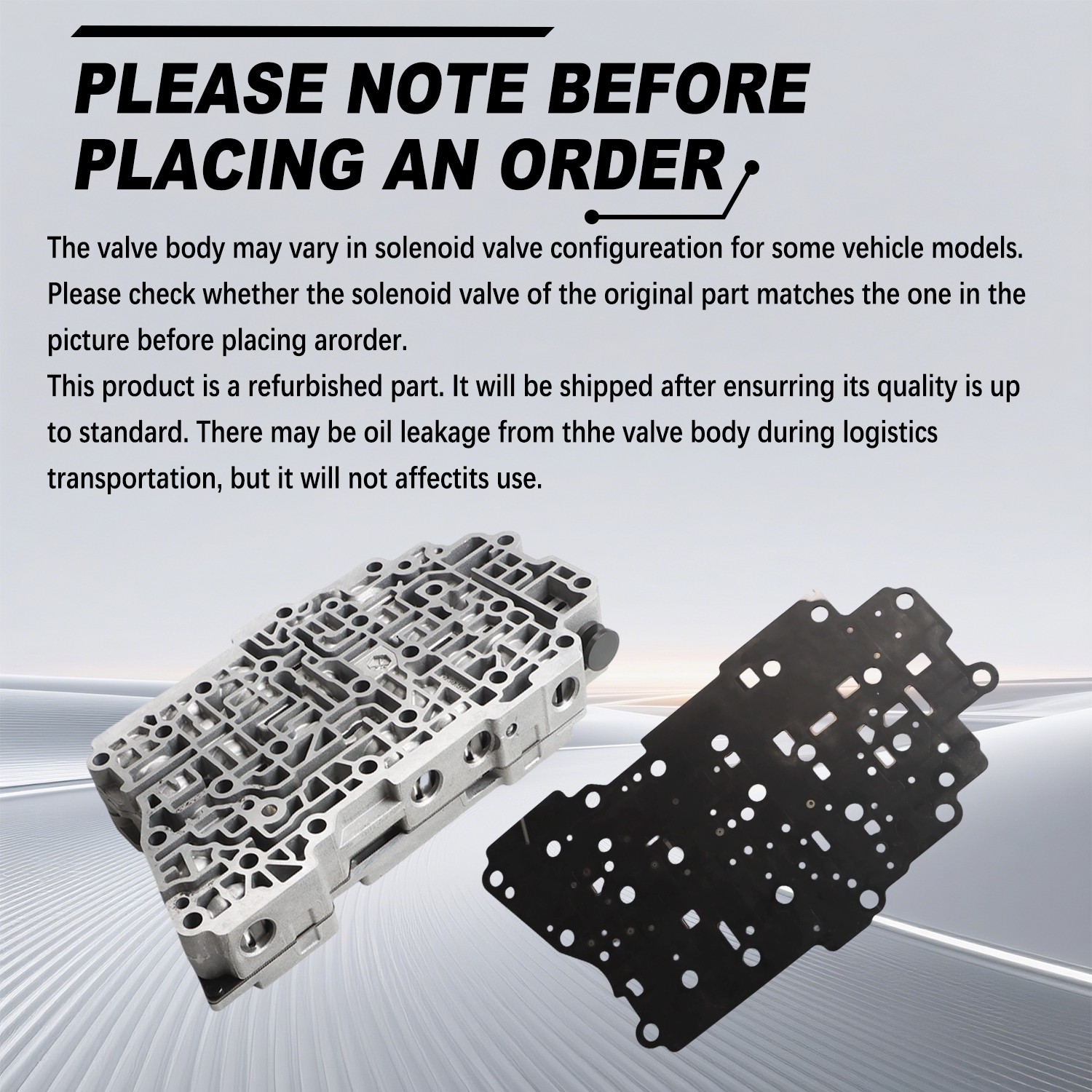 6T40 Automatic Transmission Valve Body Fit for Chevrolet Buick 24262946
