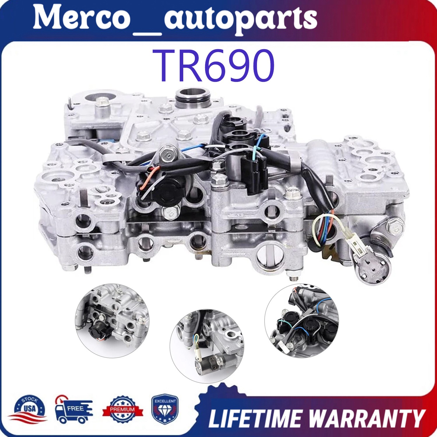 TR690 Valve Body.Transmission For Subaru Legacy Forester Outback 2.5L CVT 10-13