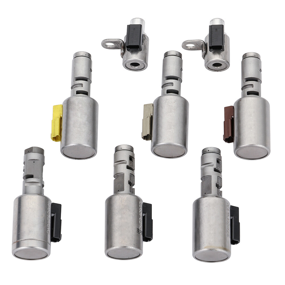 6-speed FWD Transmission Solenoids 8pcs For Golf 2007 2008 2009 2010 2011