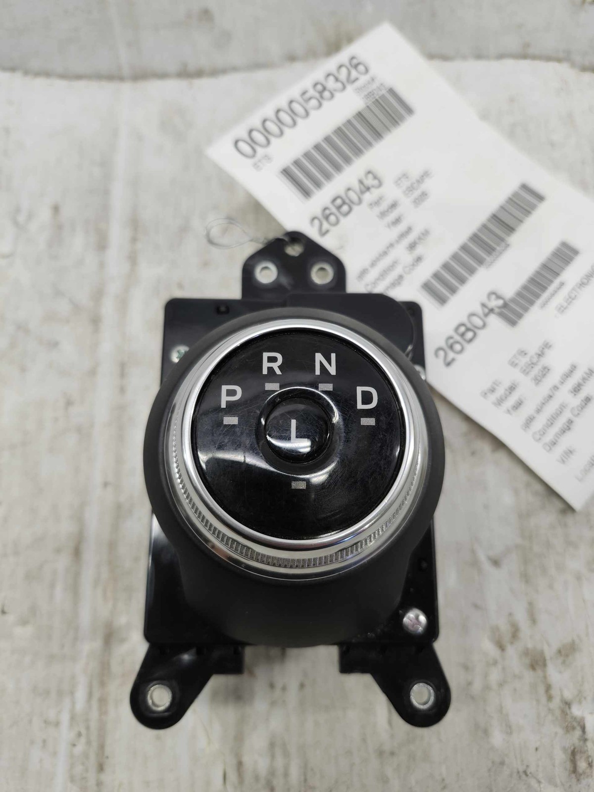 25 2020-2022 Ford Escape Electronic Dash Shifter Pj6b-s045a76-af3ja6 Oem