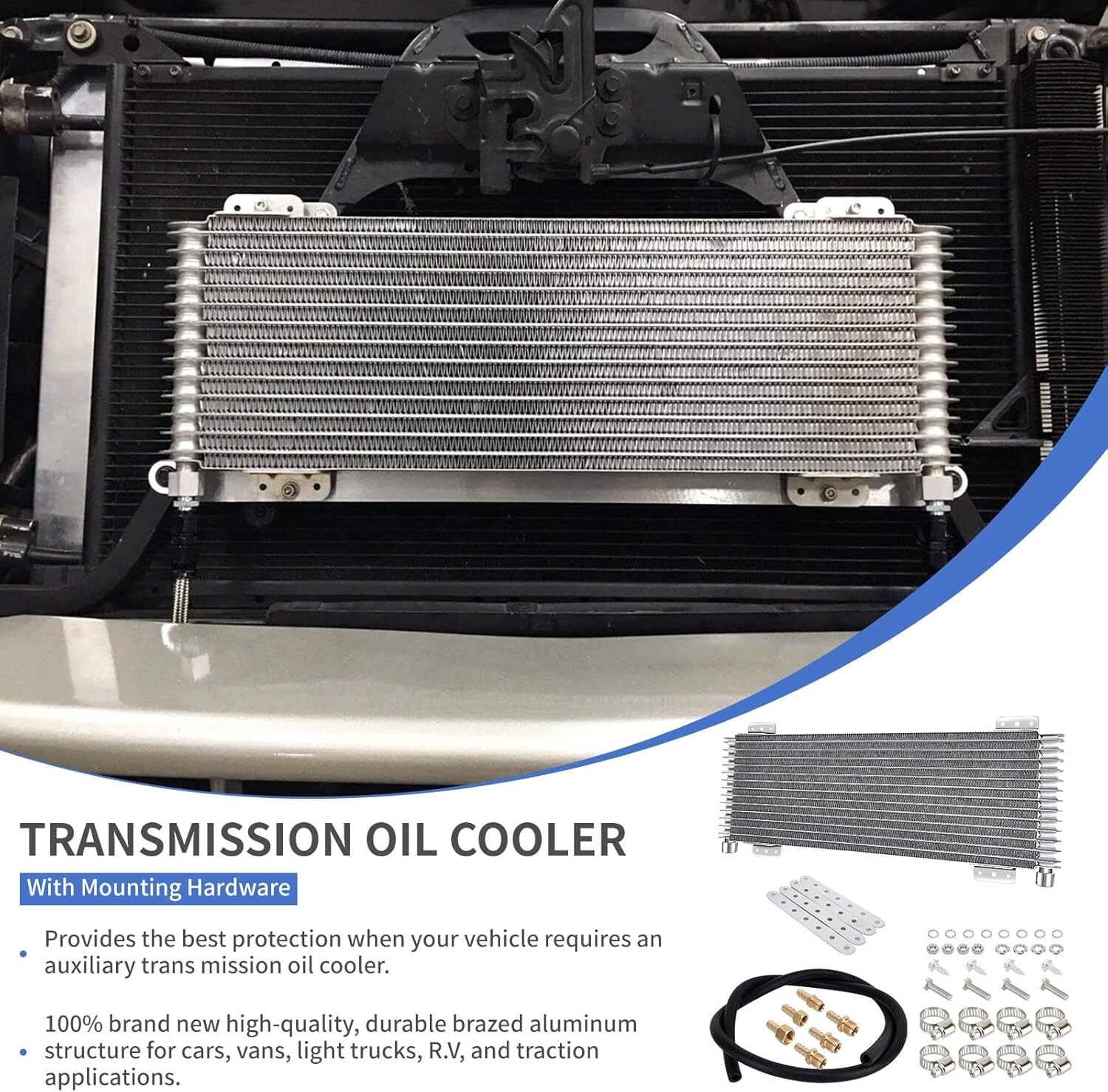 LPD47391 For Tru Cool 40K Low Pressure Drop Transmission Oil Cooler 40K GVW