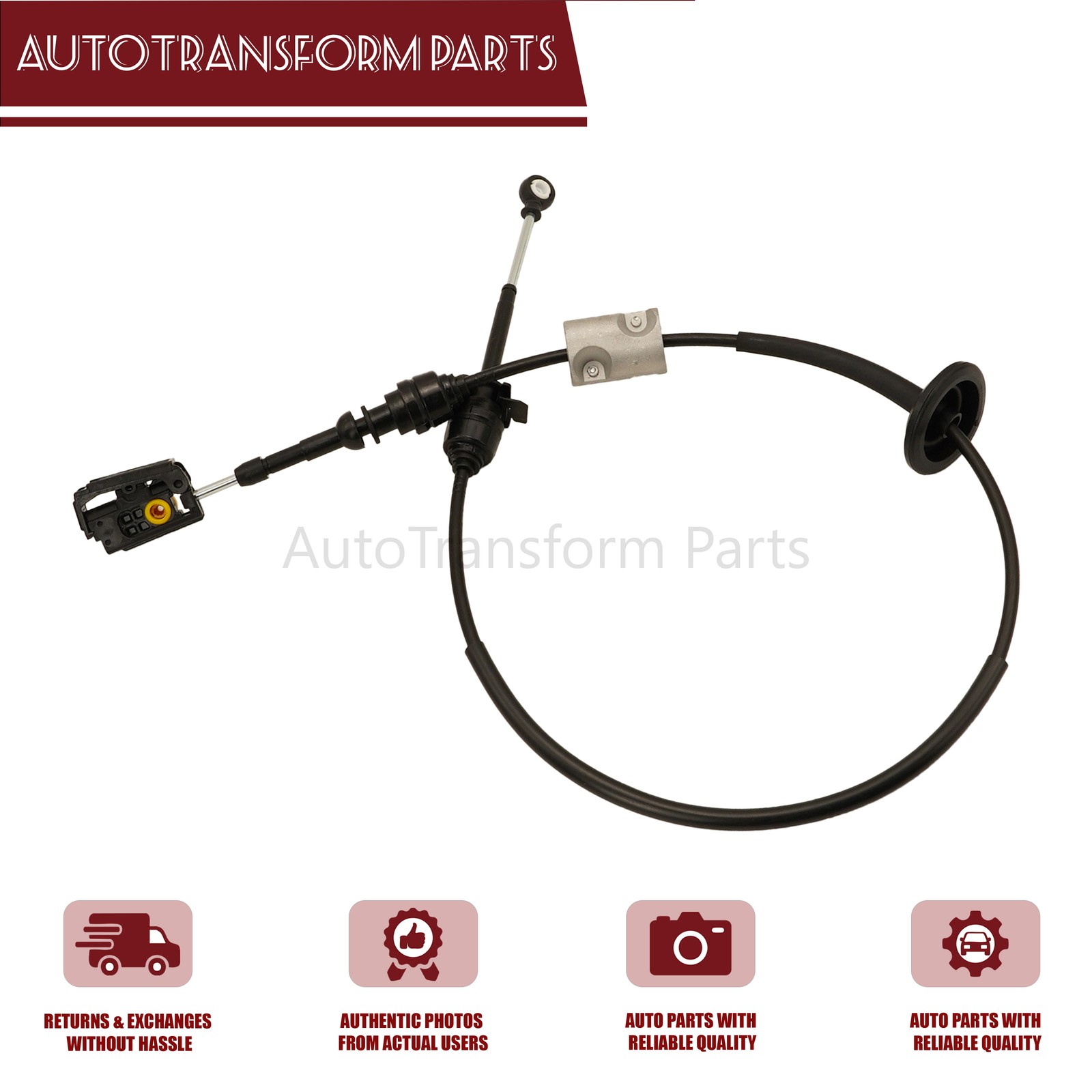 NEW Automatic Transmission Shift Cable Shifter Fits 17-22 Ford Super Duty 6R140