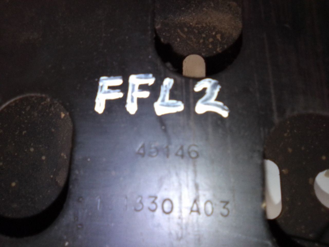 Auto Transmission Crossmember from 2014 Jeep JK Wrangler 3.6L 4×4 12618751
