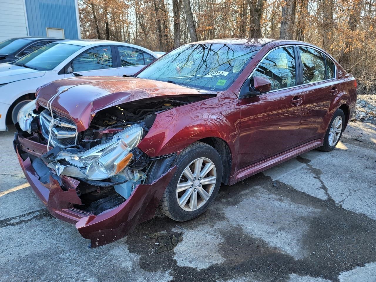 Automatic Transmission 2.5L CVT Sedan Fits 11-12 LEGACY 2218493