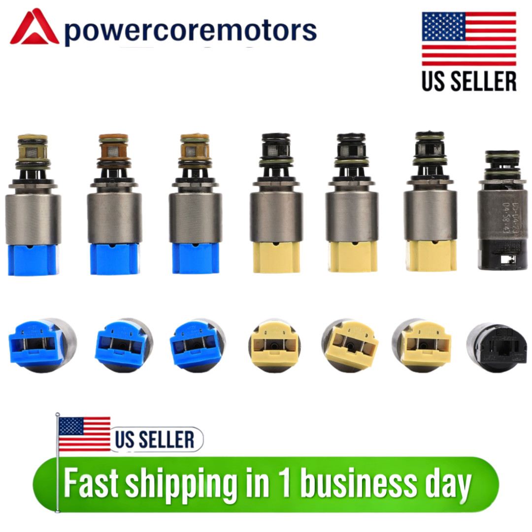 7PCS 6HP19 6HP26 6HP32 TRANSMISSION SOLENOID KIT FIT FOR BMW X3 X5 AUDI A6 A8 Q7