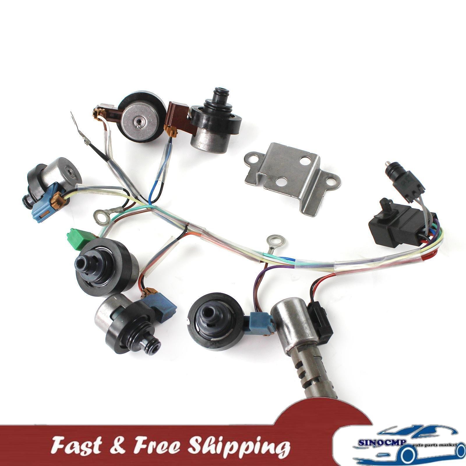 4EAT Transmission Solenoids Kit w/ Harness for 2.5L Subaru Forester/Impreza/Baja