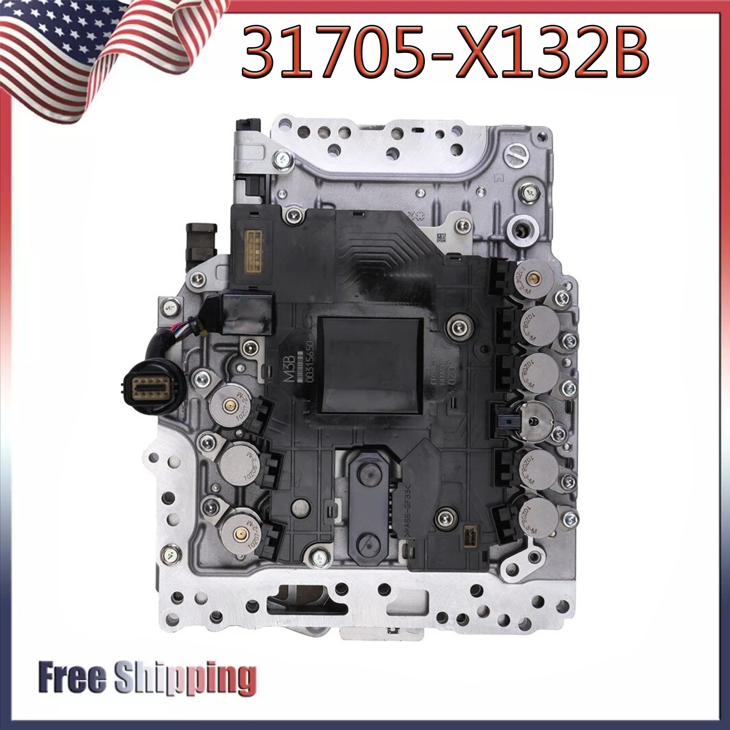 For 2014-2019 Infinity Q50 3.7L Valve Body w/Solenoids RE7R01A TCM 31705-X132B
