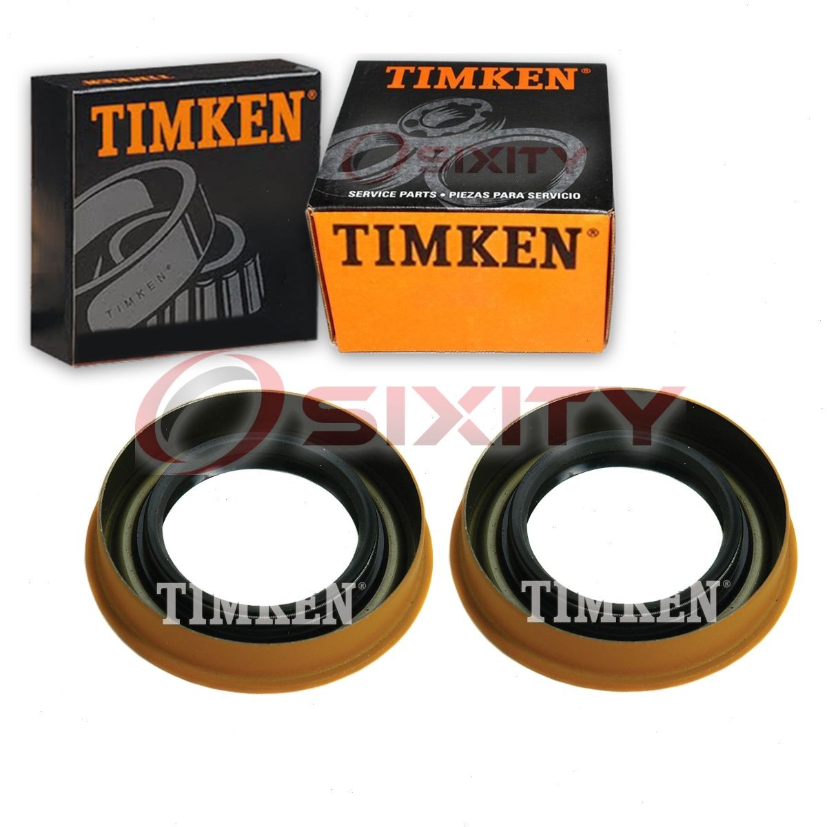 2 pc Timken Rear Extension Housing Seals for 1964-1973 Chevrolet El Camino mg