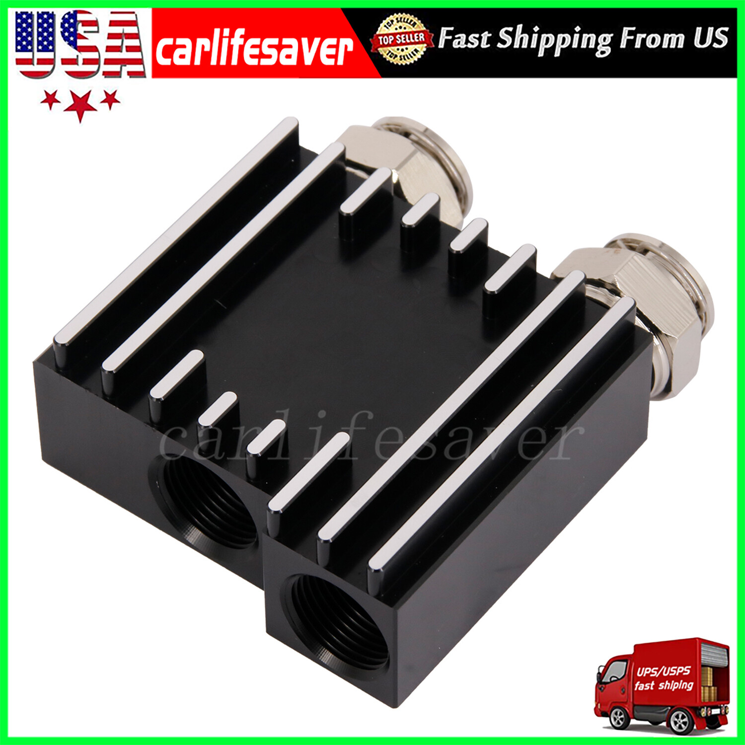 New Transmission Cooler Thermostatic Bypass for 13-2018 6.7L Cummins 68RFE/AS69