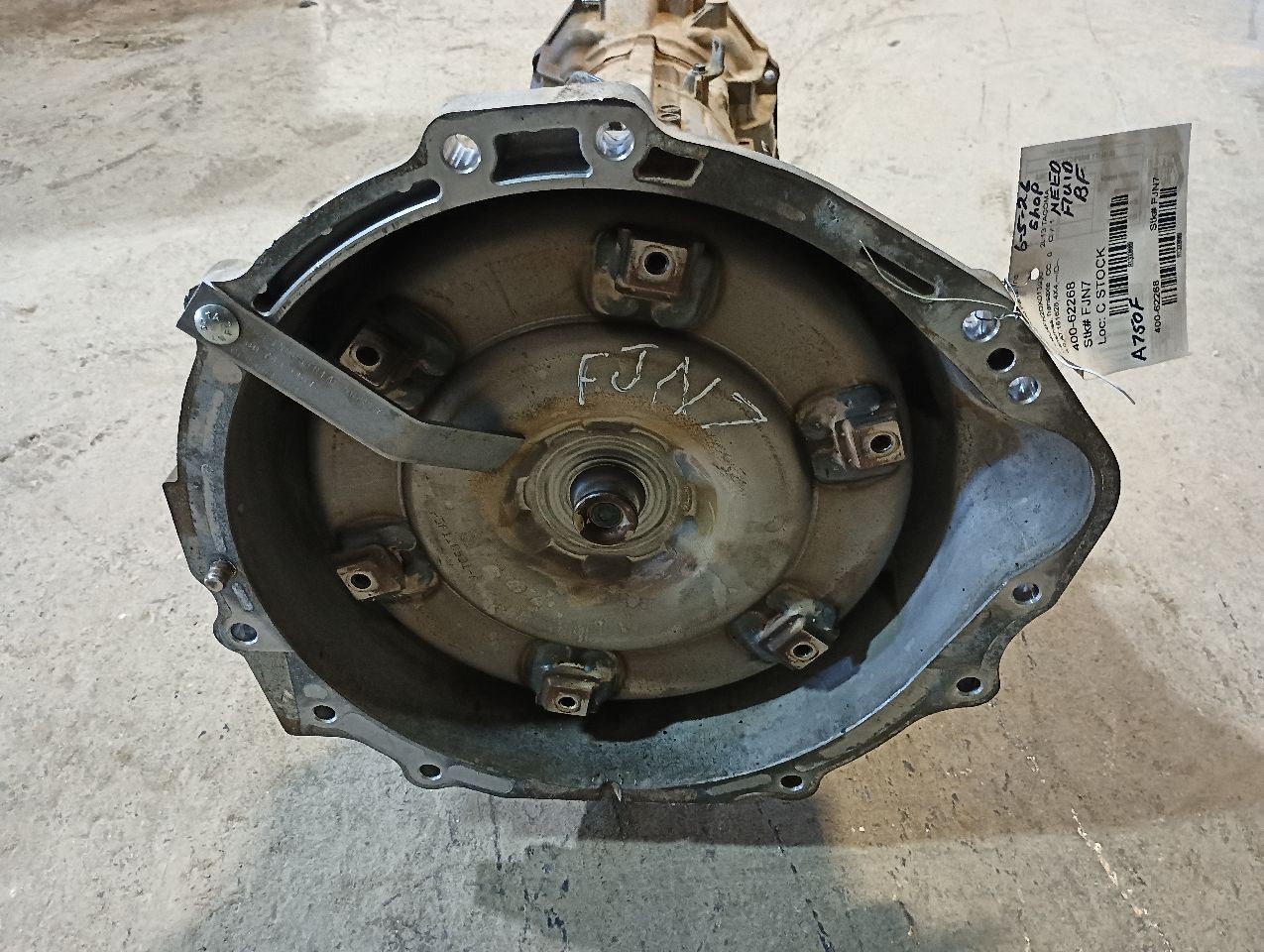 A750F Automatic Transmission 4WD 6 Cylinder Fits 12-15 TACOMA (13008889