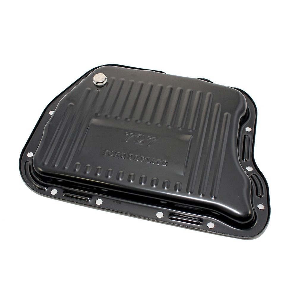 Mopar Chrysler Dodge 727 Torqueflite Black Automatic Transmission Pan Stock Cap
