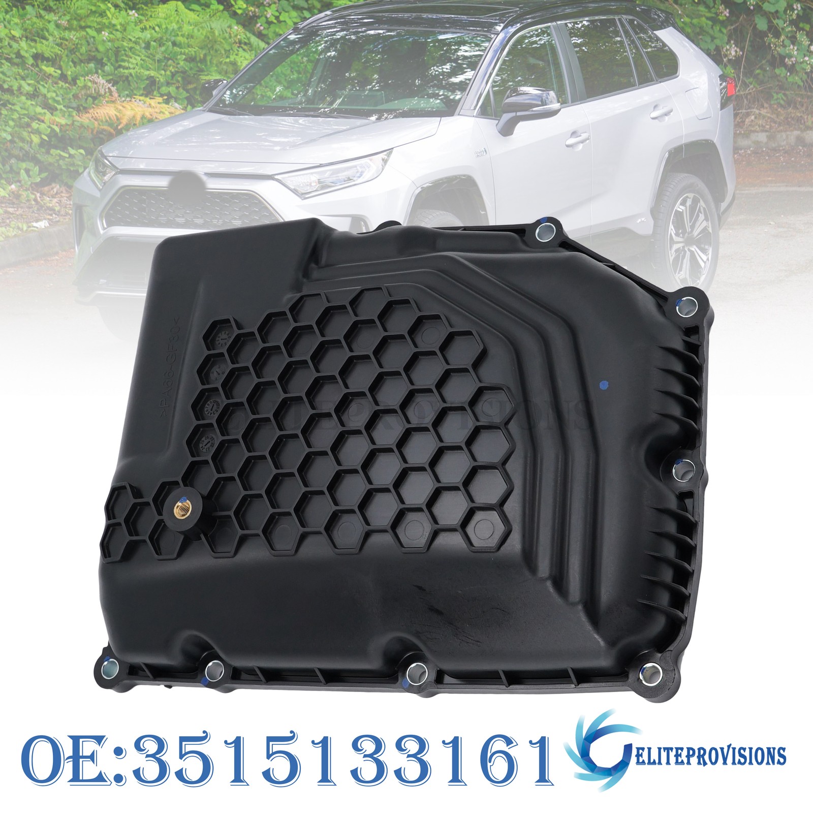 For Toyota RAV4 Camry Highlander Sienna 2017-2021 Transmission Transaxle Oil Pan