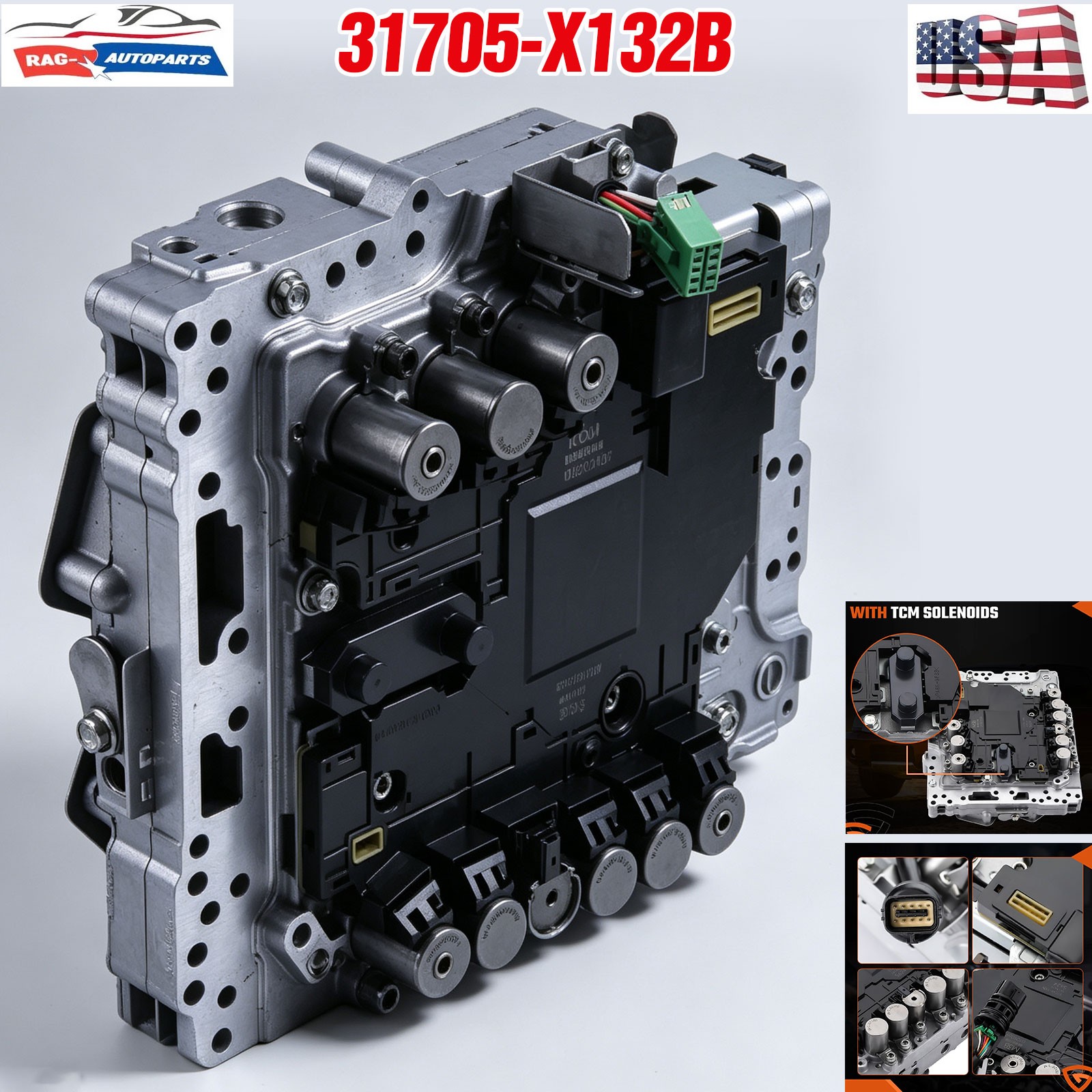 For 14–15 Infiniti Q50 3.7L V6 Hydraulic Control Unit Valve Body Kit 31705-X132B